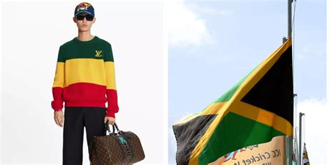 jamaican stripe pullover louis vuitton|Louis Vuitton unveiled a $1,366 'Jamaican Stripe Jumper' inspired .